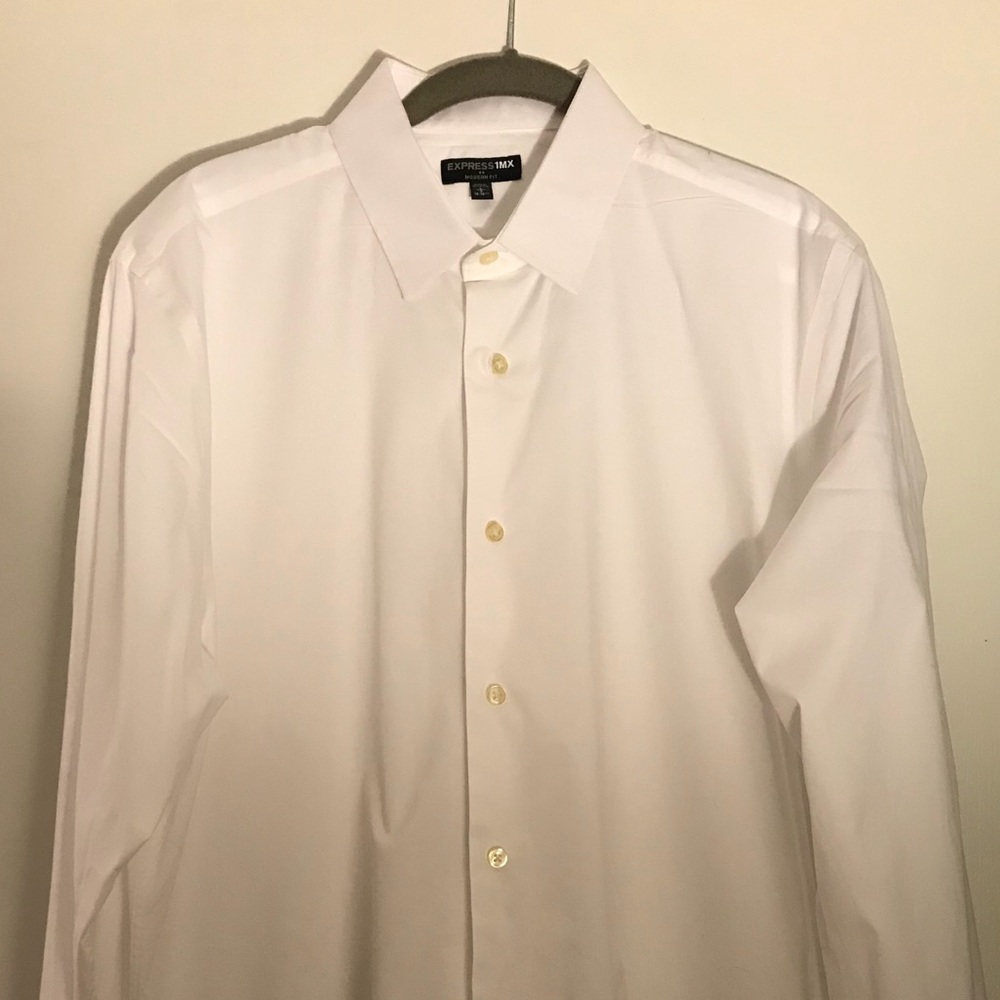 Express 1MX Modern Fit Dress Shirt Sz. L